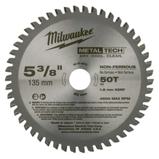 Milwaukee  48-40-4075 ใบเลื่อยตัดเหล็กไร้สะเก็ดไฟ ขนาด  5.3/8 นิ้ว 50 ฟัน สำหรับ M18 FMCS