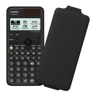 Casiocalculator เครื่องคิดเลขวิทยาศาสตร์ รุ่น FX-991CW-สีดำ  เครื่องคิดเลข Casio FX-991CW ใหม่ล่าสุดในซีรี่ FX-991