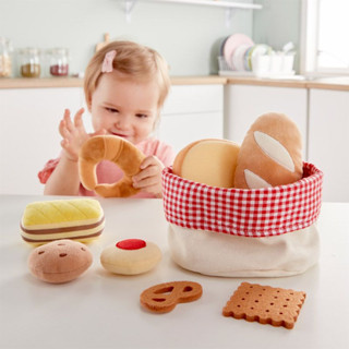 ้Hape ตะกร้าขนมปังนุ่มนิ่ม Toddler Bread Basket