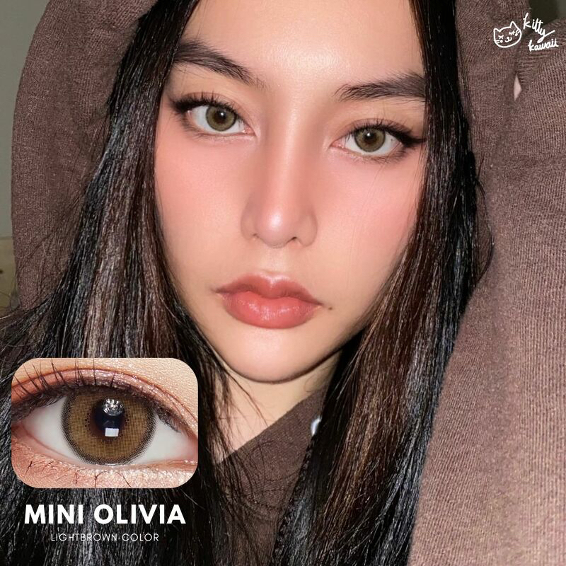🇰🇷 Mini olivia Light Brown : Kitty kawaii ขนาดมินิ