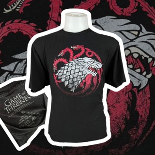 เสื้อยืดวินเทจลายGame OF Thrones ไซด์XL