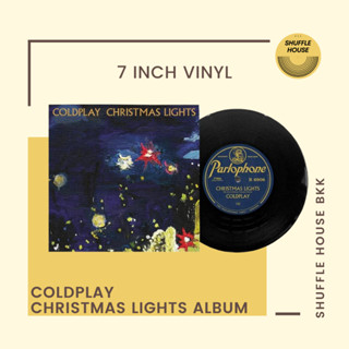 (จัดส่งฟรี) Coldplay Chirstmas Lights 7 inch Vinyl แผ่นเสียง/แผ่นไวนิล/แผ่นใหม่ซีล