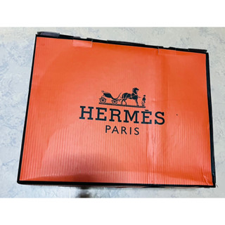 ผ้าห่ม ลาย HERMES สีส้ม Size 150x200 cm