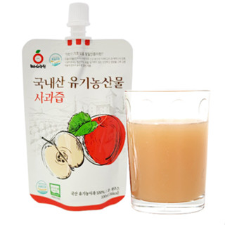 Gyeongbuk Organic Apple Juice น้ำแอปเปิ้ลออร์แกนิค100% ไม่ผสมน้ำตาล