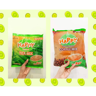 ชาพม่า ชาแฮ้ปปี้  กาแฟแฮ้ปปี้ หอม อร่อย เข้มข้น Happy Coffee &amp; Happy Tea (ဟက်ပီးလက်ဖက်ရည်နှင့်ကော်ဖီ) အချို+အခါး