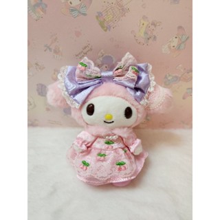 พวงกุญแจตุ๊กตา my melody 45th anniversary *ป้ายไม่ห้อย