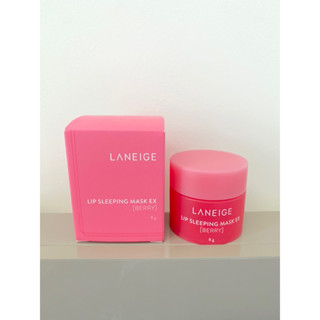 LANEIGE Lip Sleeping Mask (Berry) Mini 8g ลิปมาส์กสำหรับริมฝีปาก