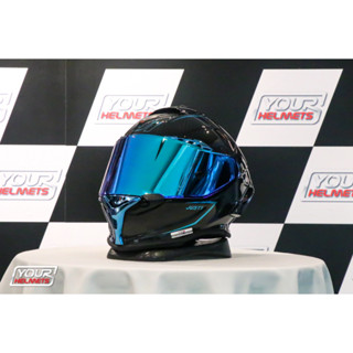 หมวกกันน็อค Just1 Racing J-GPR ICE BLUE CARBON (GLOSS)