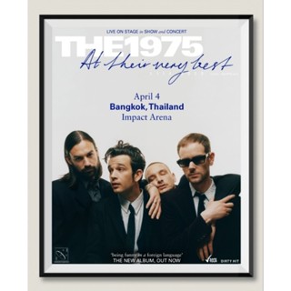 โปสเตอร์วงดนตรี ติดผนัง The 1975 live in Bangkok 2023