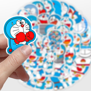 💥พร้อมส่ง💥JAPAN ANIME Doraemon ドラえもん โดราเอมอน sticker สติกเกอร์กันน้ำรูปแบบที่แตกต่างกัน 50ชิ้น