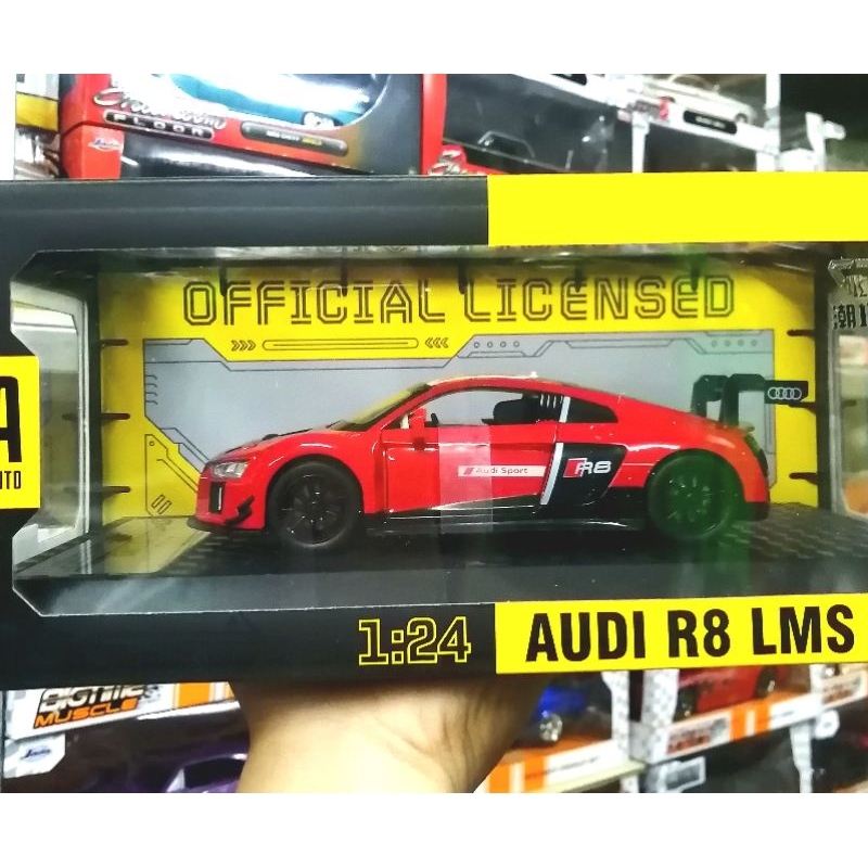 โมเดล​รถ​เหล็ก​ AUDI ​R8​ LMS​