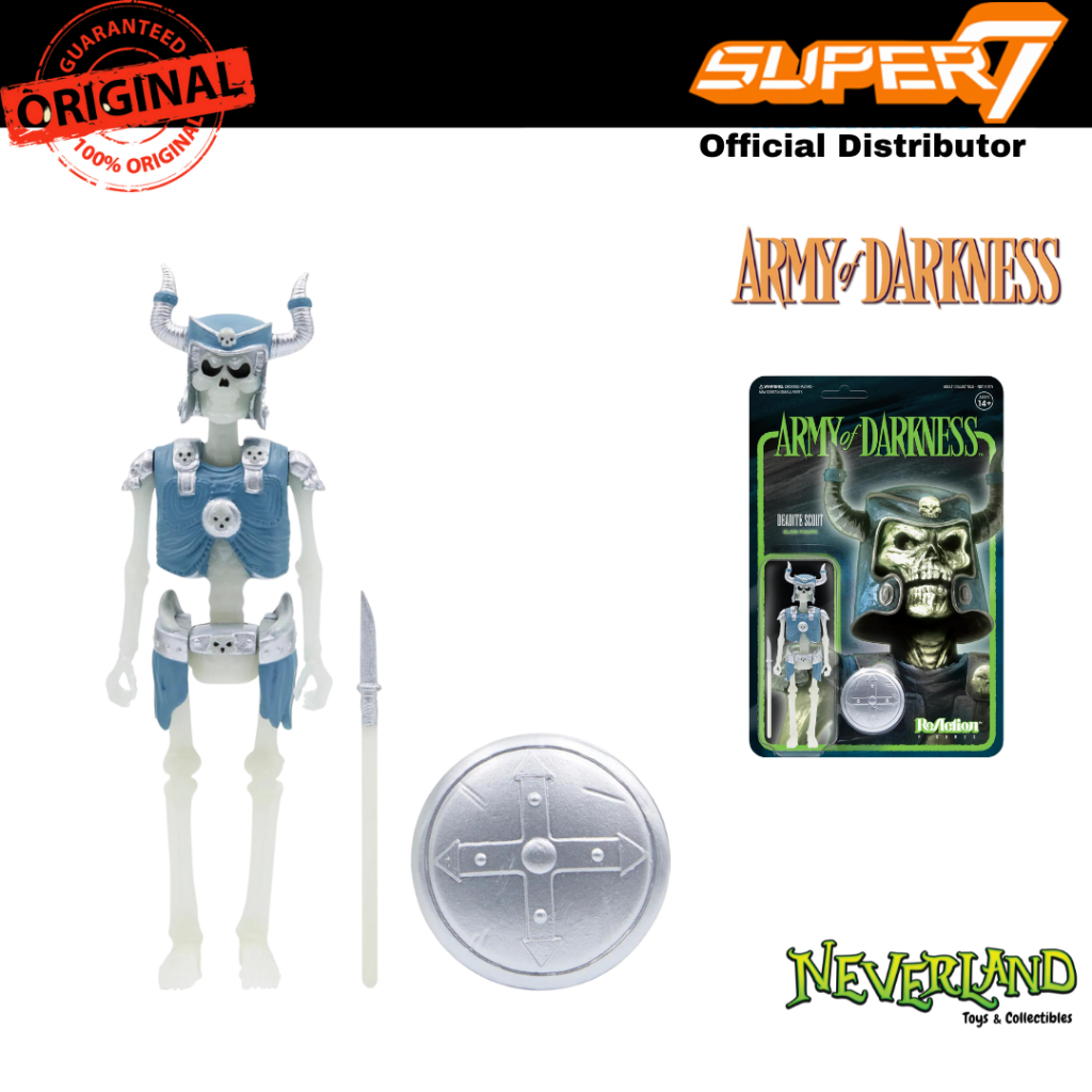 Super7 Army of Darkness Deadite Scout Glow Rection Figure
