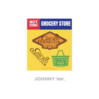 [PRE-ORDER] [NCT CCOMAZ GROCERY STORE] LUGGAGE STICKER - JOHNNY