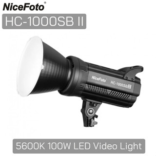 Nicefoto HC-1000SB II 100W LED Video LightไฟLED ต่อเนื่อง 100Wสำหรับงานถ่ายวีดีโอ