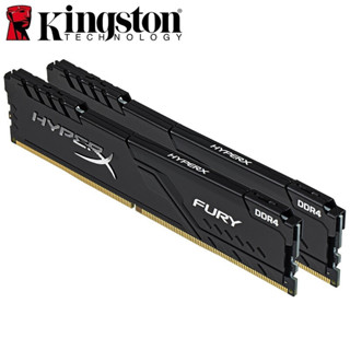 Kingston Hyperx Fury Ram DDR4 แรม 4GB 8GB 16GB หน่วยความจำเดสก์ท็อป 2133Mhz 2400Mhz 2666Mhz 3200Mhz DIMM