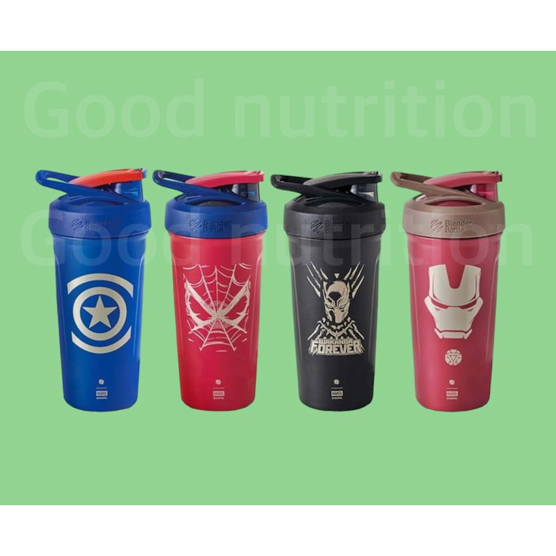 แก้วเชคสเตนเลสนิวทริไลท์ รุ่นมาร์เวล Blender Bottle(ขนาด 710 ML)Nutrilite Shaker Amway