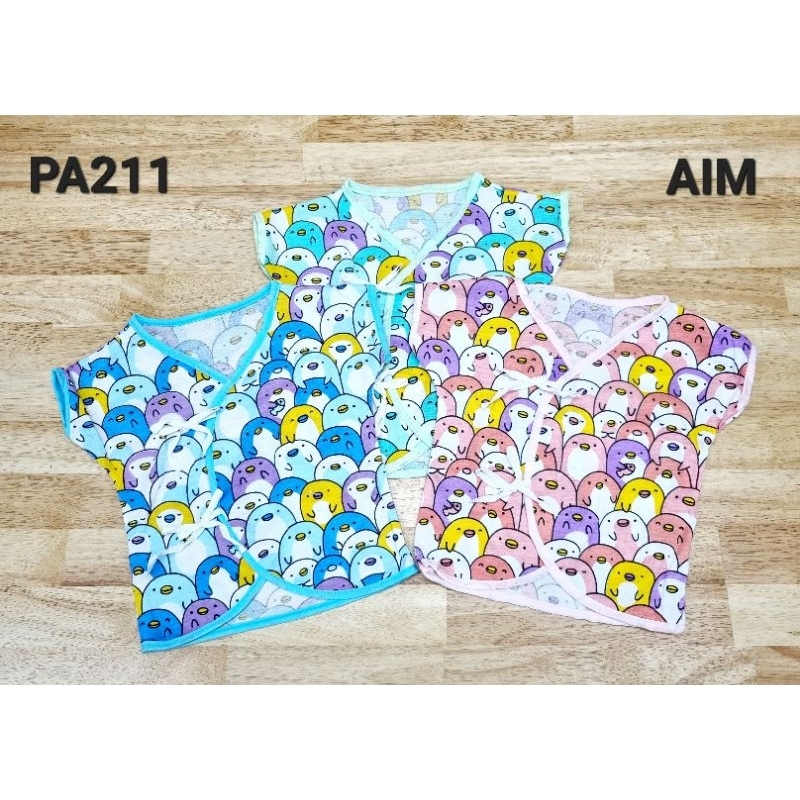 Sale พร้อมส่ง  เสื้อเด็กแรกเกิด ผ้าป่าน ใส่สบาย แห้งเร็ว ผลิตในไทย
