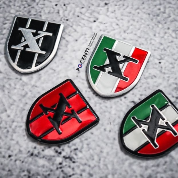 ฮิต!! เพลท X Lambretta X300 X200 X250 สวย เท่ โดนใจชาว แลมเบร็ตต้า ติดตั้งง่าย มาเติมเสน่ให้รถให้หมวก : Pocenti