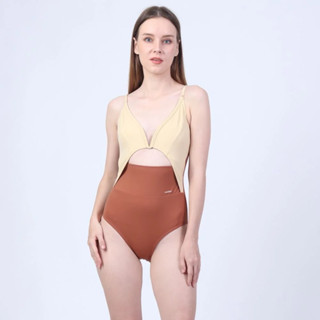 VANESSE TWO TONE ONE PIECE SWIMSUIT รหัส : 029053