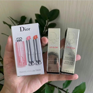 DIOR LIP GLOW TRAVEL แพ๊คคู่ #001 #004