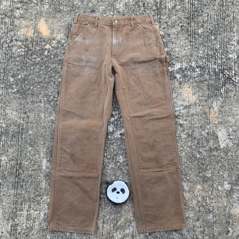 No18 Carhartt Double Knee B01-BRN 33x32