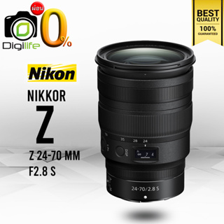 ผ่อน 0%** Nikon Lens Nikkor Z 24-70 mm. F2.8 S - รับประกันร้าน Digilife Thailand 1ปี