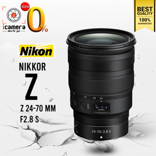 ผ่อน 0%** Nikon Lens Nikkor Z 24-70 mm. F2.8 S - รับประกันร้าน icamera 1ปี