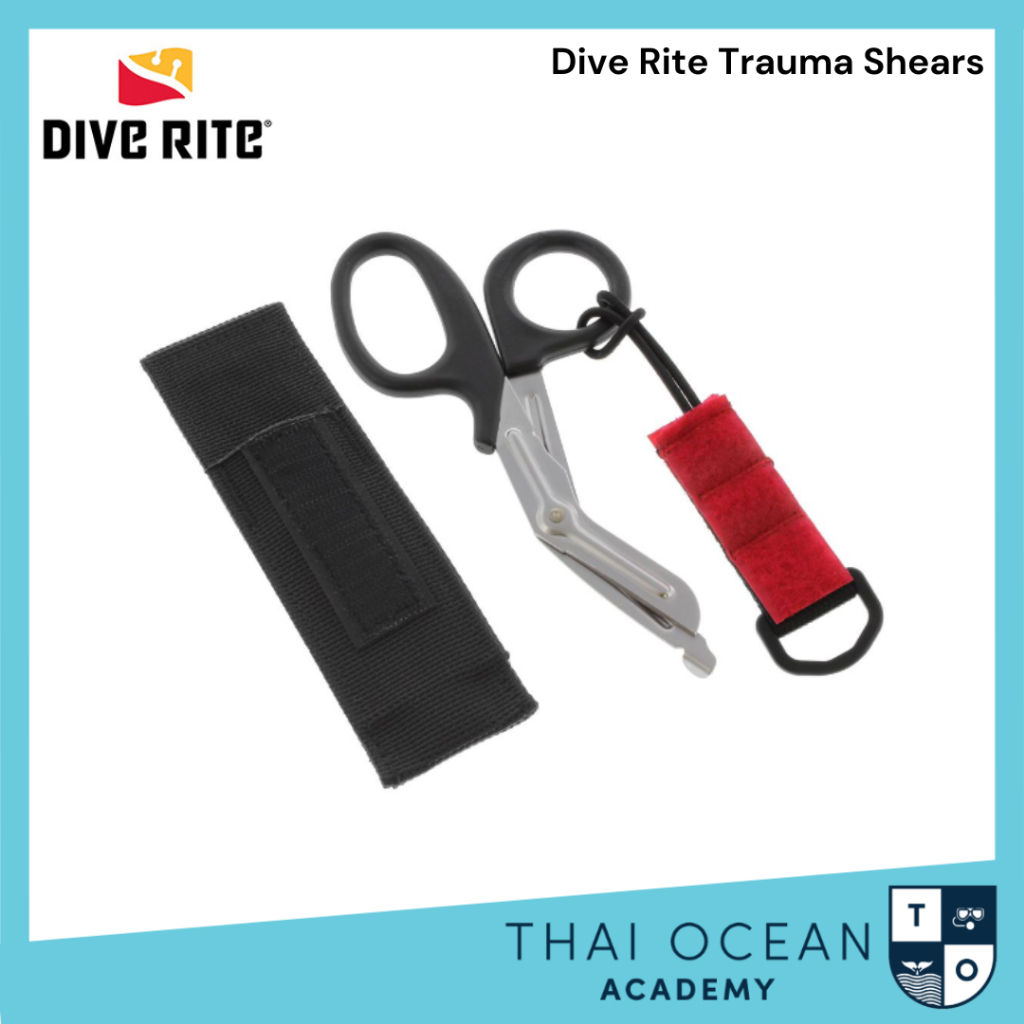 กรรไกร Dive Rite Trauma Shears Knife stainless steel