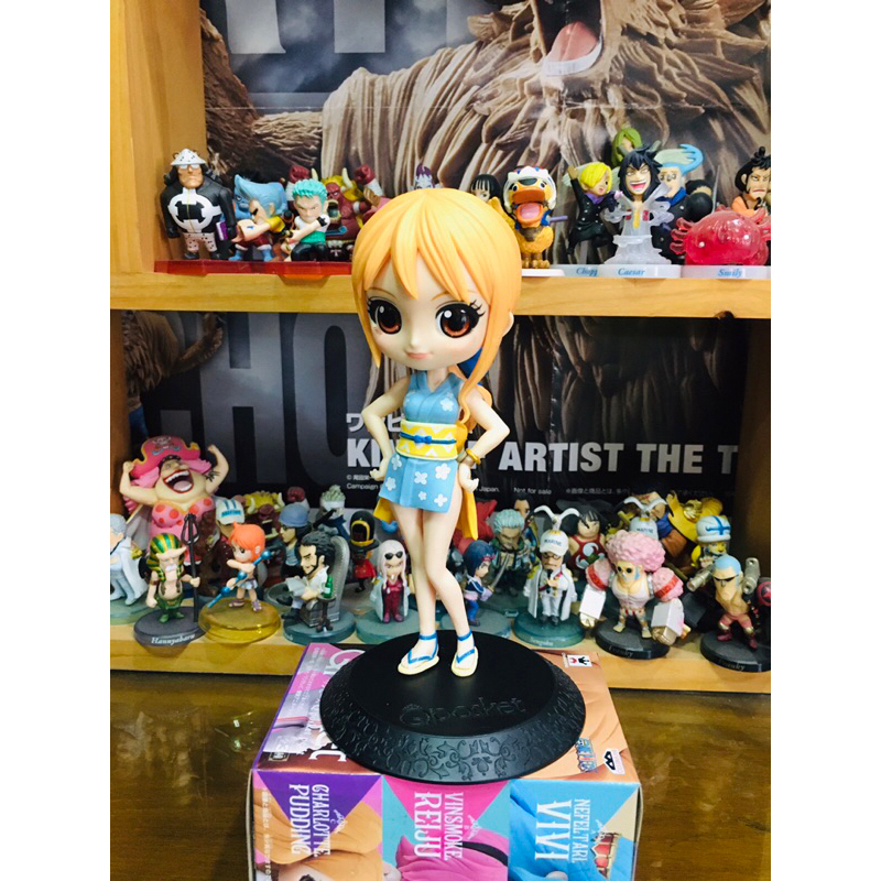 (Qposket) แท้100% นามิ Nami แมวทอง One piece Onepiece วันพีช Model โมเดล Figures ฟิกเกอร์