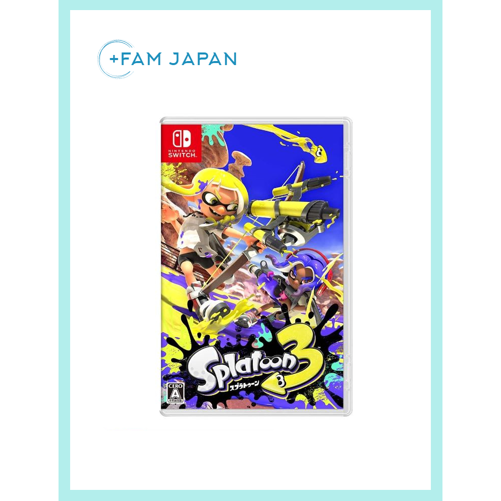 【ส่งตรงจากญี่ปุ่น】Nintendoswitch Soft Splatoon 3 【ผลิตในญี่ปุ่น】
