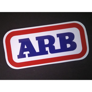 สติ๊กเกอร์  ARB ขนาด 14.5x7 ซม. สติ๊กเกอร์แต่งรถ MOTOR SPORT เกรดพรีเมี่ยม