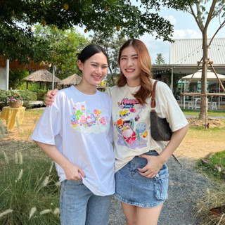 ✨เสื้อยืดโอเวอร์ไซส์ ป้าย Qotton Land✨