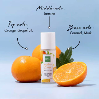 BABY BRIGHT body & hair mist บอดี้แอนด์แฮร์มิส 50ML เบบี้ไบร์ท สเปรย์บำรุงผิวกายและเส้นผม สเปรย์น้ำหอมสำหรับฉีดผมและตัว