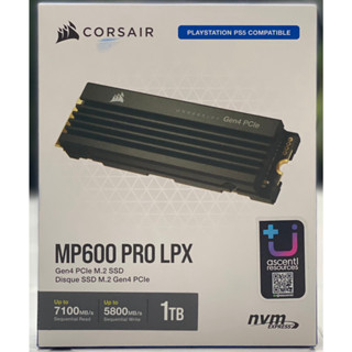 SSD (เอสเอสดี) 1 TB CORSAIR MP600 PRO LPX - PCIe 4/NVMe M.2 2280