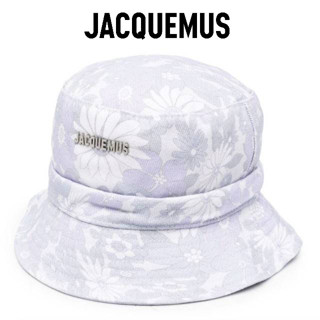 [เก็บ code ลดเพิ่ม 1467]พร้อมส่งในไทย📦หมวก Jacquemus Le bob Gadjo Canvas Bucket Hat(Purple)**ของเเท้