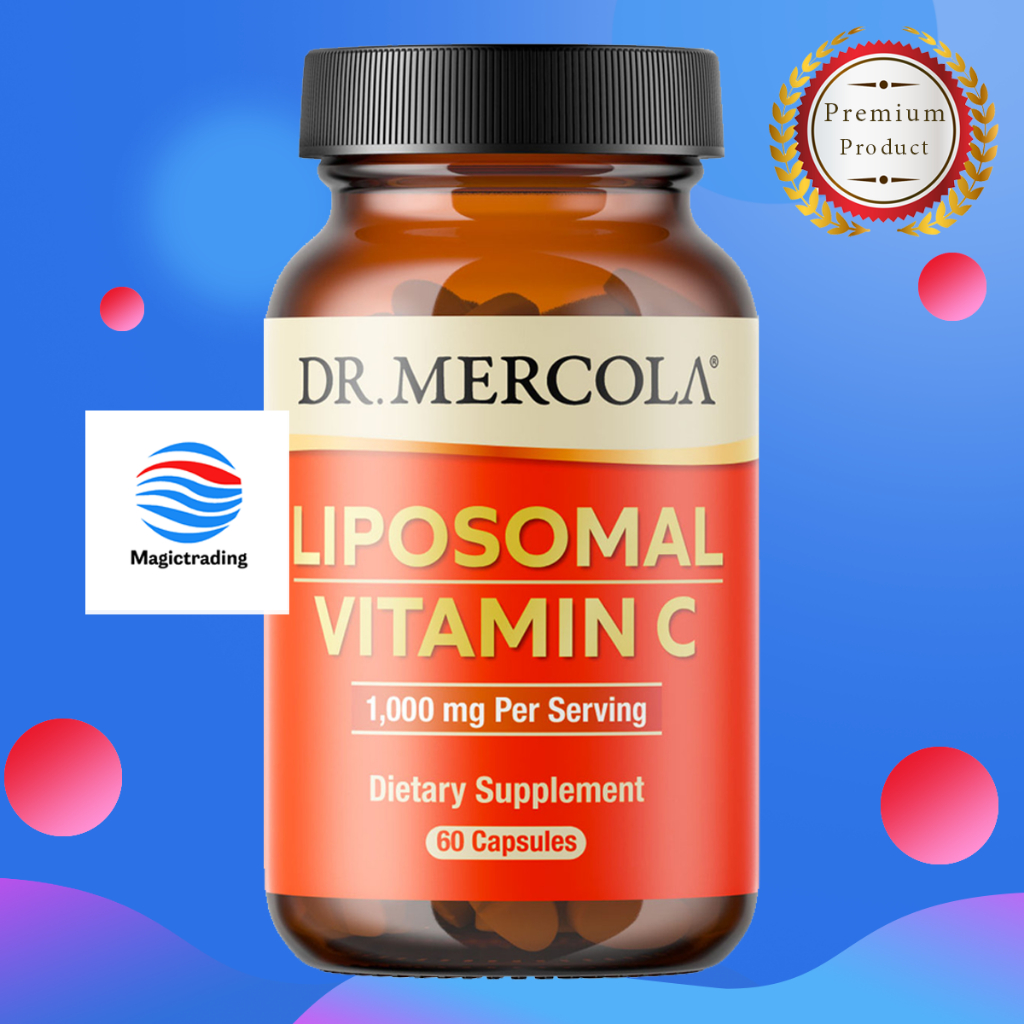 Dr. Mercola Liposomal Vitamin C 1000 mg / 60 Capsules