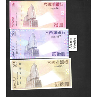 Macau 2101 Set 3 p UNC