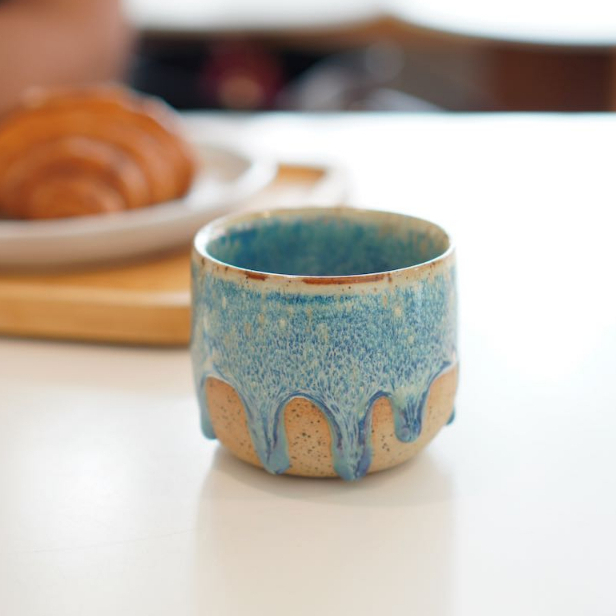 ถ้วยชาเซรามิคสไตล์ญี่ปุ่น Limited edition สีพิเศษทำออกมาแค่ล๊อตเดียวเท่านั้น สีมงคล มีติดบ้านพบแต่เรื่องดีๆ