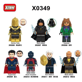 Black Adam/Doctor Fate Minifigures บล็อคตัวต่อ รูปฟิกเกอร์ ขนาดเล็ก ของเล่นสําหรับเด็ก/ผู้ใหญ่ X0349