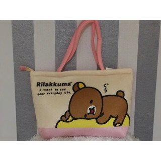 กระเป๋าช็อปปิ้ง Rilakkuma   คละแบบ  ขนาด  16.5 * 12  นิ้ว  ลิขสิทธิ์แท้