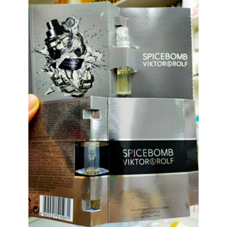 1.2ml น้ำหอมแท้ 100 % Viktor &amp; Rolf Spicebomb EDT Pour Homme น้ำหอม