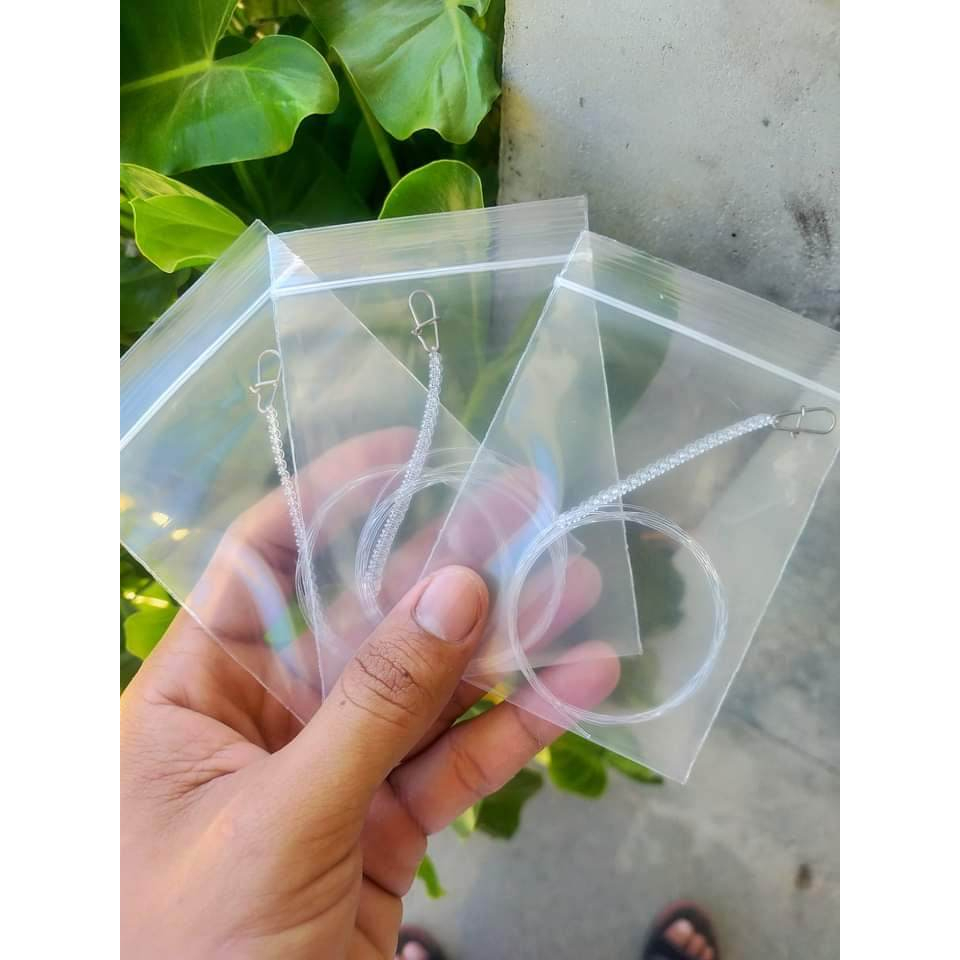 สายหน้า สำหรับตกปลา มีหลายขนาด ยาว 1.2 เมตร พร้อมใช้งาน ทนทาน วัสดุอย่างดี