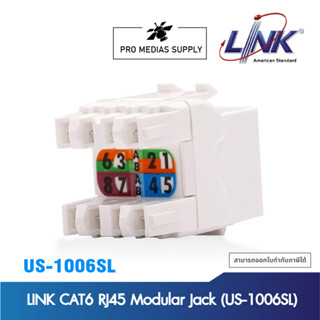 LINK CAT6 RJ45 Modular Jack (US-1006SL)