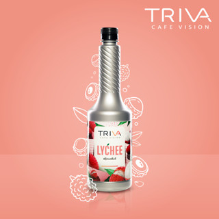 Triva Syrup Fruit Based Lychee Juice น้ำลิ้นจี่เข้มข้น