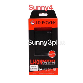 LD POWER BATTERY WIKO SUNNY3Plus/sunny4(รับประกัน 1 ปี )