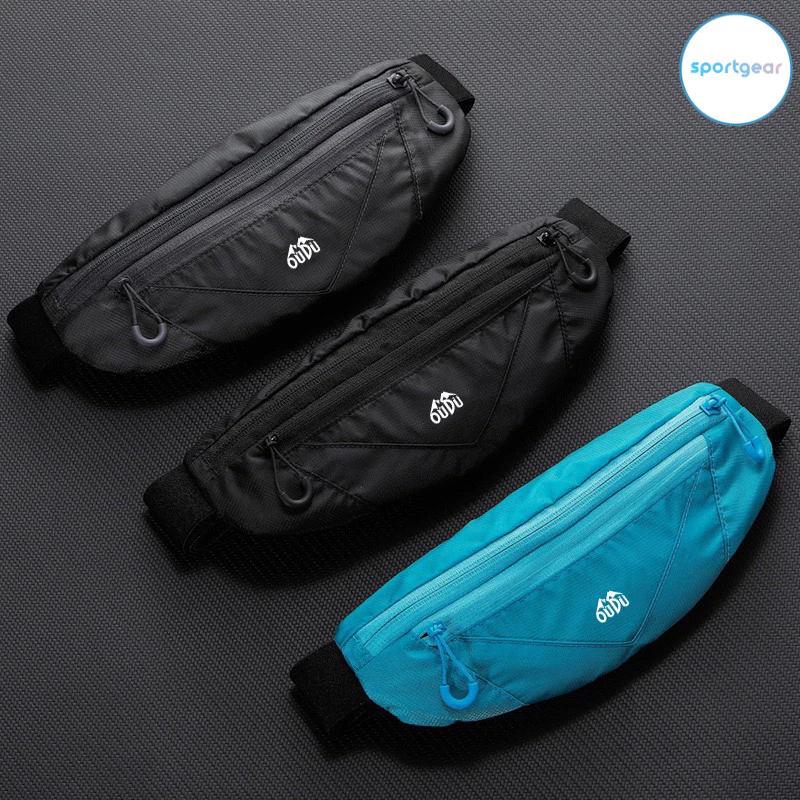 Sportgear⚡️#กระเป๋าคาดเอว #กระเป๋าวิ่ง #กระเป๋าออกกำลังกาย รุ่น OUDU ขนาดกะทัดรัด ใส่วิ่ง ปั่นจักรยาน ปีนเขา เดินป่า