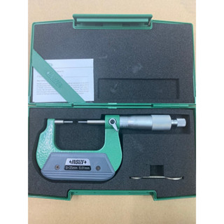 INSIZE ไมโครมิเตอร์ Spline ขนาด (0-25mm) รุ่น 3233-25BA (Spline Mirometer) (**สินค้าใหม่ ภาพถ่ายจากสินค้าจริง**)