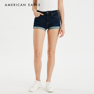 American Eagle Ne(X)t Level High-Waisted Denim Short Short กางเกง ยีนส์ ผู้หญิง ขาสั้น เอวสูง (WCL 033-6004-451)