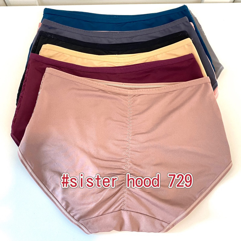 กางเกงใน sister hood 729 ยกก้น เอวกลาง ใส่สบาย เต็มก้น ลูกไม้สวย - รูปที่ 4