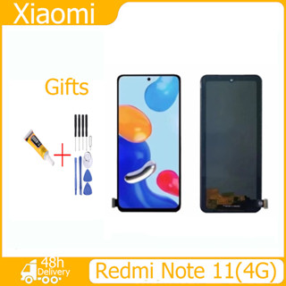 หน้าจอ Lcd ใช้ร่วมกับ xiaomi Redmi Note 11(4G) อะไหล่จอ จอชุด พร้อมทัชสกรีน จอ + ทัช เสียวหมี่ Redmi Note11(4G)/Note11s